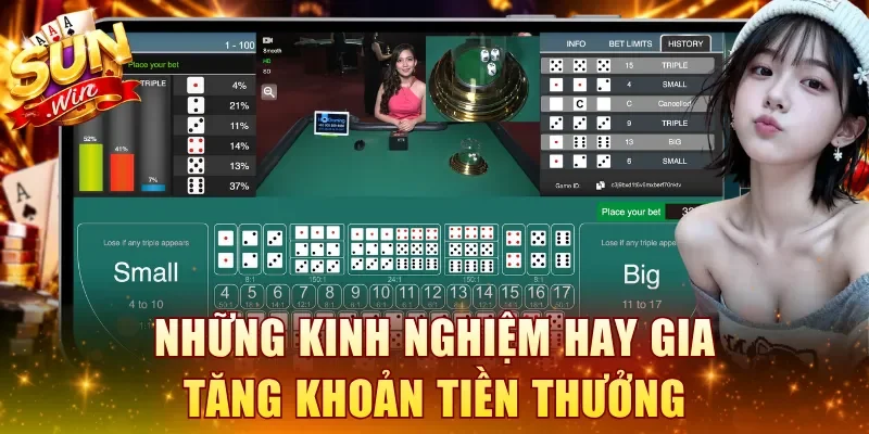 Những kinh nghiệm hay gia tăng khoản tiền thưởng