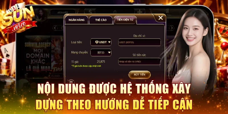 Nội dung được hệ thống xây dựng theo hướng dễ tiếp cận